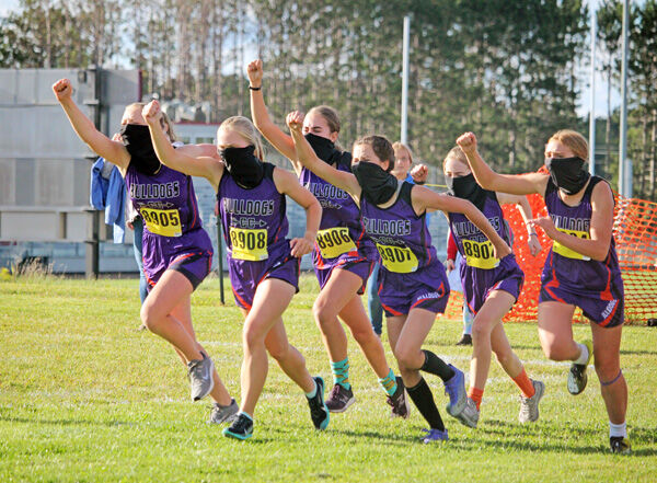 C-W cross-country team